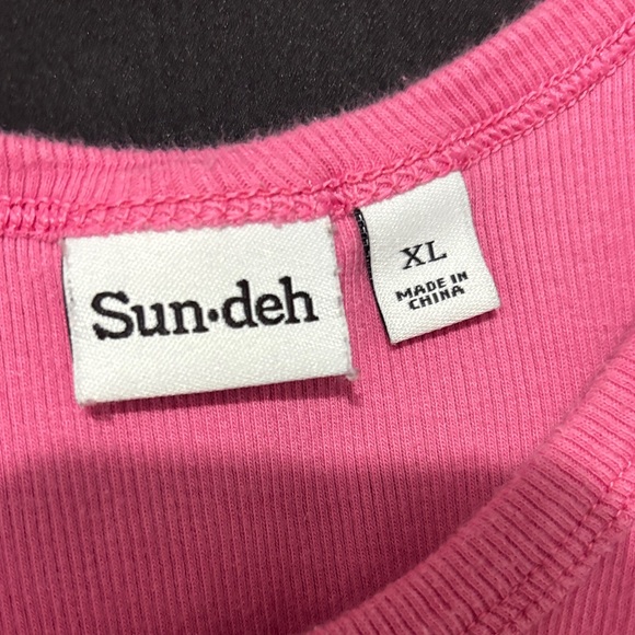 STAUD Vibrant Pink Tank Top - Picture 2 of 2